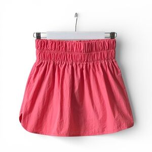 Goldhinge Parachute Tennis Pickleball Golf Athletic Skort in Salmon Coral Sz M